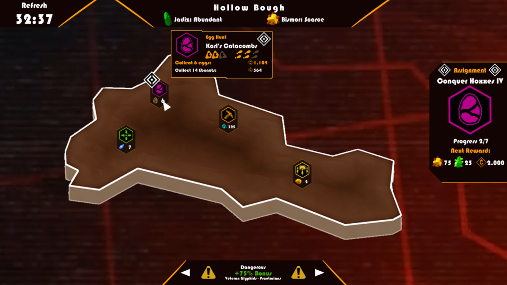 Mission Select UI